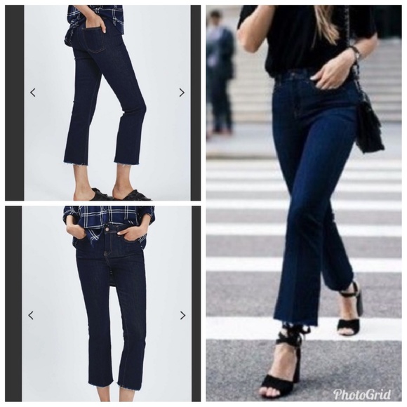 Topshop Moto Tally Crop Jeans 
